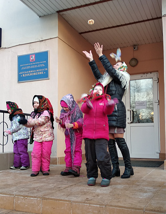 "Жавороночный день" - праздник встречи весны и прилёта первых птиц у воспитанников подготовительной группы "Крыленка"
